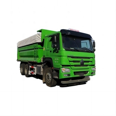 Trasporti su autostrada Camion pesante nazionale usato HOWO 8X4 6X4 Camion spazzatura 440 Forza 371 CV