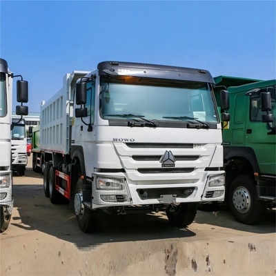 375HP 8X4 6X4 Dump Truck Usato HOWO-7 Truck pesante con sistema elettronico di controllo della stabilità