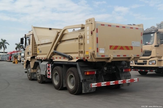 Shacman Delong M3000 8X4 5,8m Dump Trucks con 5,6 * 2,3 * 0,9m dimensioni del serbatoio di carico