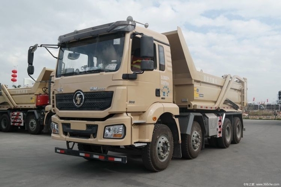 Shacman Delong M3000 8X4 5,8m Dump Trucks con 5,6 * 2,3 * 0,9m dimensioni del serbatoio di carico