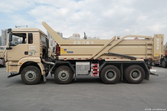 Shacman Delong M3000 8X4 5,8m Dump Trucks con 5,6 * 2,3 * 0,9m dimensioni del serbatoio di carico