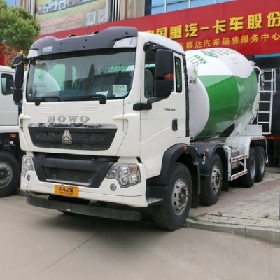 Negozi di materiali da costruzione utilizzati SinotruK HOWO T5G 340HP 8X4 7.37 Quadrato