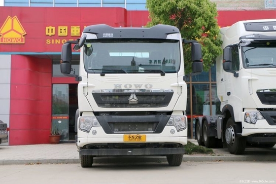Negozi di materiali da costruzione utilizzati SinotruK HOWO T5G 340HP 8X4 7.37 Quadrato