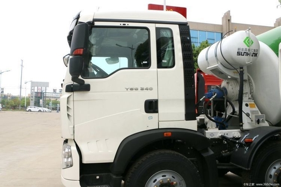 Negozi di materiali da costruzione utilizzati SinotruK HOWO T5G 340HP 8X4 7.37 Quadrato
