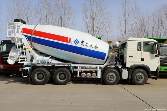 7.98 carrello di calcestruzzo miscelatore camion con 6x4 8x4 telaio Sinotruk HOWO TX 350 HP Diesel Fuel