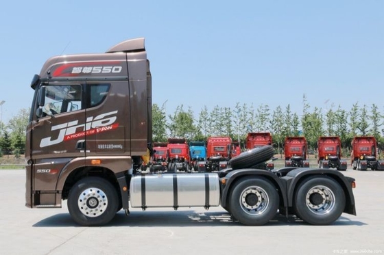 Jiefang JH6 6x4 4x2 8x4 trattore con sospensione a aria sedile del conducente e sistema multimediale