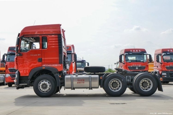 HOWO TX7 Camion pesante 460 CV Trattore 6X4 con cilindrata di serbatoio ≥ 600L e ruota motrice 6x4