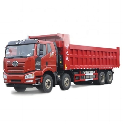 FAW Jiefang J6P Camion pesante 500 CV 8X4 8m Camion spazzatura con serbatoio del carburante capacità 300-400L