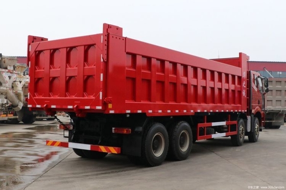 FAW Jiefang J6P Camion pesante 500 CV 8X4 8m Camion spazzatura con serbatoio del carburante capacità 300-400L