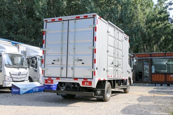 Beiqi Foton 158HP 4X2 4.14m Single-row Van Light Truck Stock Hot Fukuda Omark S1 Chang Ying Versione