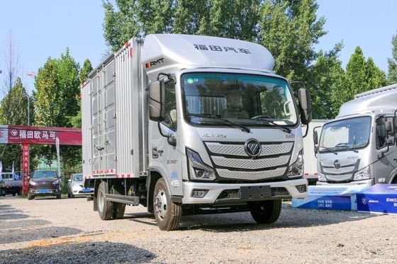Beiqi Foton 158HP 4X2 4.14m Single-row Van Light Truck Stock Hot Fukuda Omark S1 Chang Ying Versione