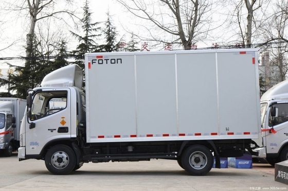 Beiqi Foton 158HP 4X2 4.14m Single-row Van Light Truck Stock Hot Fukuda Omark S1 Chang Ying Versione