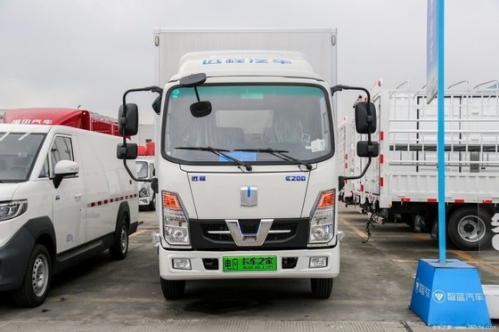 Camionetto elettrico per il trasporto merci minivan a fila singola con capacità del serbatoio del carburante di 100-200L