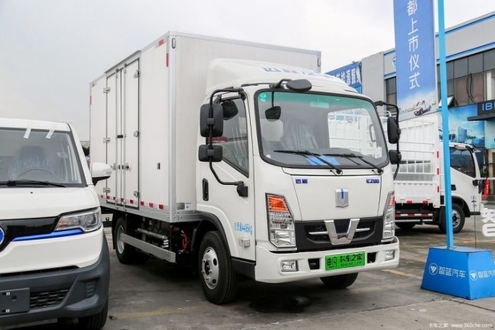 Camionetto elettrico per il trasporto merci minivan a fila singola con capacità del serbatoio del carburante di 100-200L