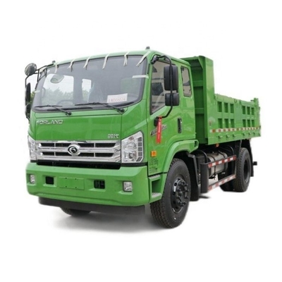 150 250hp Sedile normale del conducente Foton 4X2 Diesel Dump Truck per il trasporto di progetti