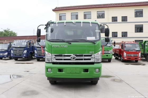 150 250hp Sedile normale del conducente Foton 4X2 Diesel Dump Truck per il trasporto di progetti
