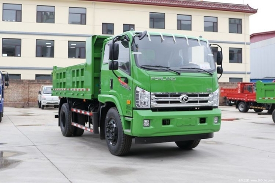 150 250hp Sedile normale del conducente Foton 4X2 Diesel Dump Truck per il trasporto di progetti