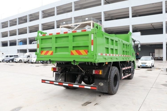 150 250hp Sedile normale del conducente Foton 4X2 Diesel Dump Truck per il trasporto di progetti