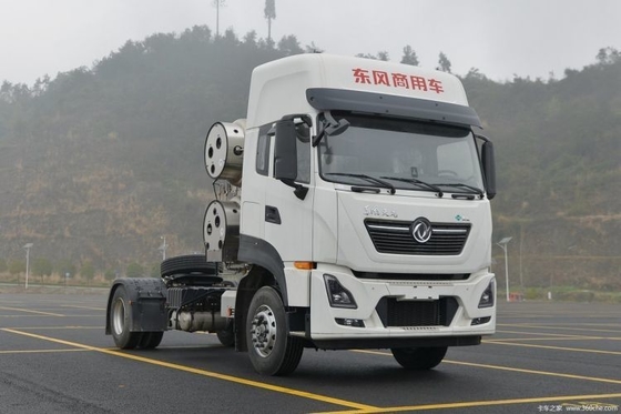 Stock Dongfeng Tianlong KL Heavy Truck 4*2 6*4 testa di trazione per il normale sedile del conducente