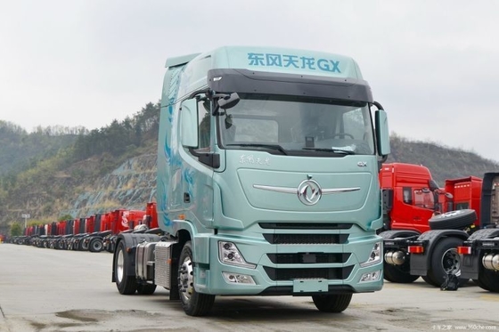 12 Trasferimento in avanti Dongfeng Tianlong GX 4*2 6*4 Testa di trazione diesel con 450 CV