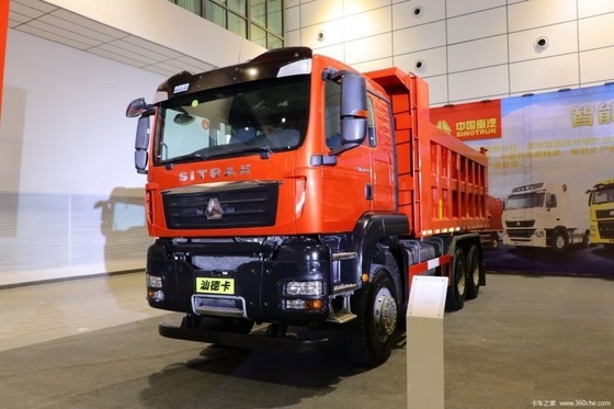 400 HP Sinotruck Shandeka SITRAK C7H 6X4 8x4 4x2 5.6m Dump Truck con trasmissione manuale
