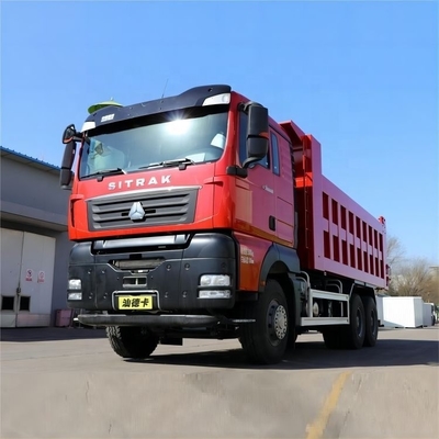 Segmento di mercato Tipo di carburante diesel Camion pesante nazionale Shandeka SITRAK G7 6X4 Camion spazzatura