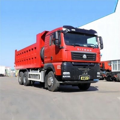 Camion pesante nazionale Shandeka SITRAK G7 540HP 8x4 6,5m Camion spazzatura per l'industria mineraria