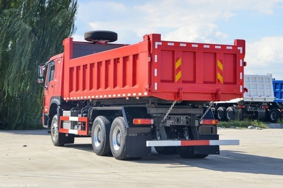 Camion pesante nazionale usato HOWOV7 6X4 6m Camion spazzatura ACC Cruise Control e garantito