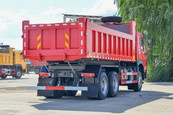 Camion pesante nazionale usato HOWOV7 6X4 6m Camion spazzatura ACC Cruise Control e garantito