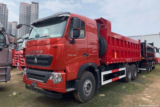 31-40T Capacità National Heavy Truck HOWO TH7 6X4 6 metri Dump Truck con 510 cavalli