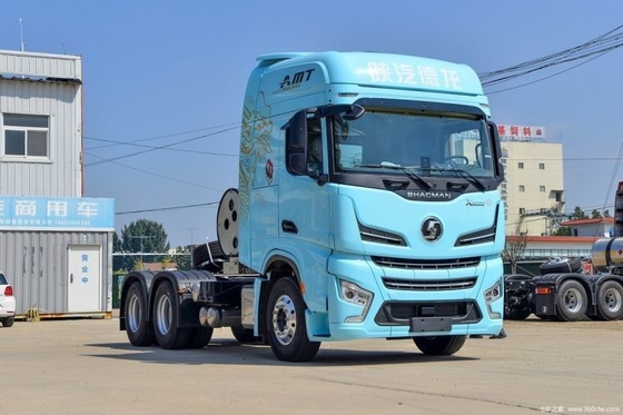 Shaanxi Qi Delong X6000 4*2 6*6 6*4 371 375 CNG LNG Truck con trasmissione