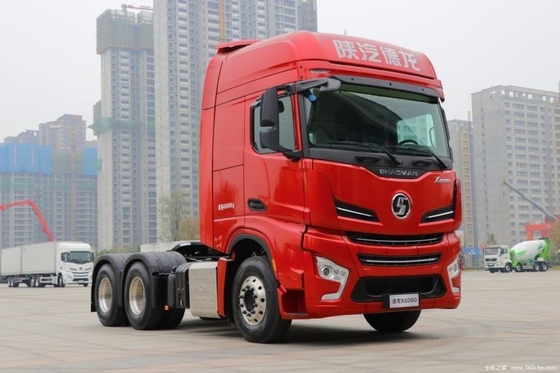 Shaanxi Qi Delong X6000 6X4 4X2 6X2 trattore a GNL a GNL a GNL con ABS e controllo di velocità normale
