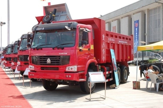 Sistema multimediale camion pesante nazionale usato HOWO 6X4 371HP Environmental Dump Truck