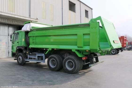 Sistema multimediale camion pesante nazionale usato HOWO 6X4 371HP Environmental Dump Truck