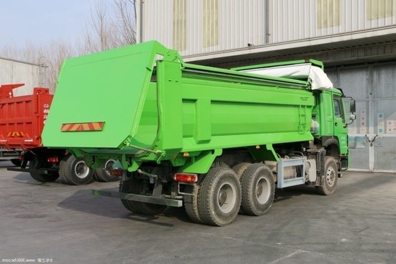 Sistema multimediale camion pesante nazionale usato HOWO 6X4 371HP Environmental Dump Truck