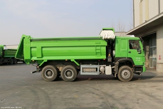 Sistema multimediale camion pesante nazionale usato HOWO 6X4 371HP Environmental Dump Truck