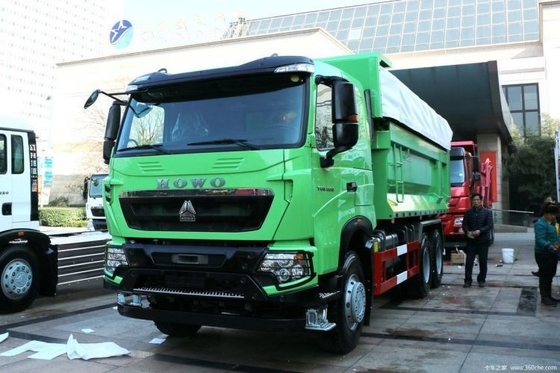 Truck pesante nazionale HOWO 6X4 371hp Dump truck per 2 passeggeri 10 pneumatici 340hp al massimo