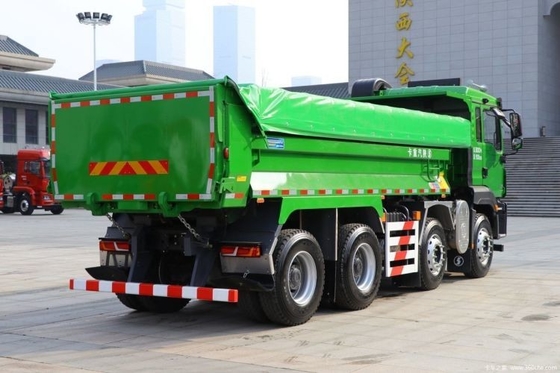 Shaanxi Automobile Heavy Truck Usato Delong M3000S 6x4 8X4 371hp Dump Truck con 12 pneumatici