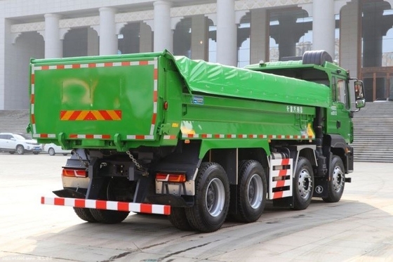 Shaanxi auto camion pesante usato Delong M3000S 350 cavalli 8X4 6x4 371 375hp camion da scarico
