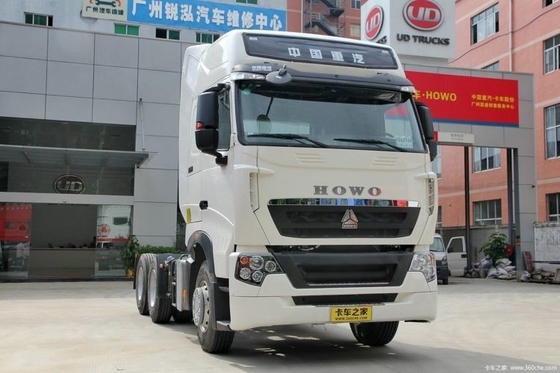 Euro 4 Camion pesante Sinotruk HOWO T7H 480hp 6X2 Camion di trazione testa ad un prezzo accessibile