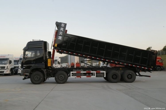0 km Dongfeng Tianlong KC Heavy Truck 600hp Cummins Motore 8x4 Dump 8,2 metri per voi