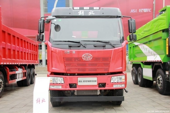 Hot FAW Jiefang J6L Camion pesante da 350 CV 8X4 6X4 375 CV Camion spazzatura con fotocamera posteriore a 360°
