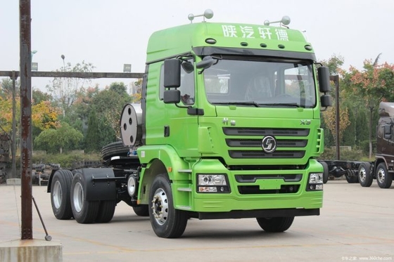 Fotocamera posteriore a 360° Shaanxi Auto Xuande X3 Peso leggero 375 CV 6X4 LNG Tractor Truck Head