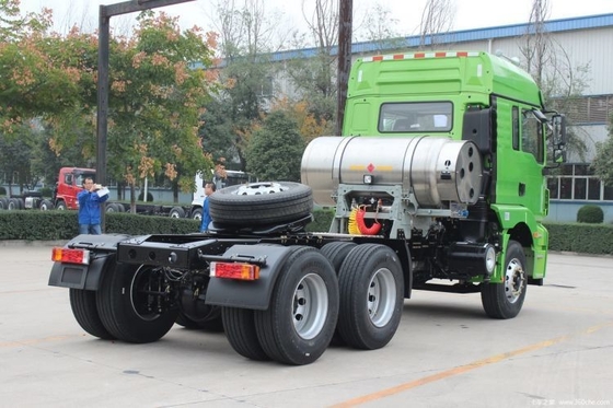 Fotocamera posteriore a 360° Shaanxi Auto Xuande X3 Peso leggero 375 CV 6X4 LNG Tractor Truck Head