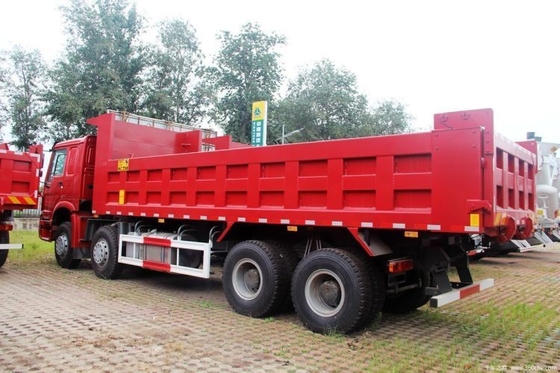 Hot Boutique Heavy Truck HOWO 380HP 8X4 6X4 4X2 Dump Truck con serbatoio di carico 8x2.3x1.3