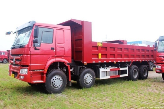 Hot Boutique Heavy Truck HOWO 380HP 8X4 6X4 4X2 Dump Truck con serbatoio di carico 8x2.3x1.3