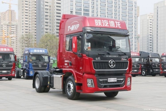 Shaanxi Auto X5000 Value Edition 460HP 4X2 Traction Truck Head con mezzo sedile a fila