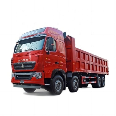 23 Vendite speciali di auto pesanti HOWO T7H 371hp 375hp 6x4 8x4 Dump Truck ACC Cruise Control