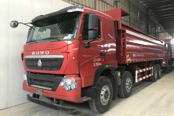 23 Vendite speciali di auto pesanti HOWO T7H 371hp 375hp 6x4 8x4 Dump Truck ACC Cruise Control