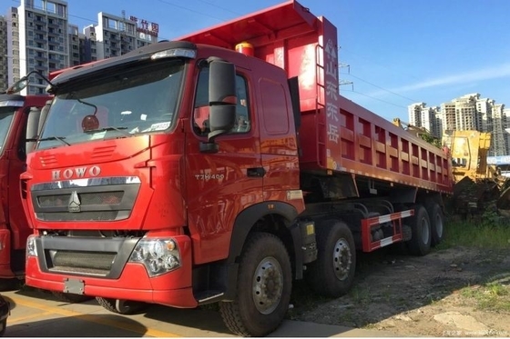 23 Vendite speciali di auto pesanti HOWO T7H 371hp 375hp 6x4 8x4 Dump Truck ACC Cruise Control